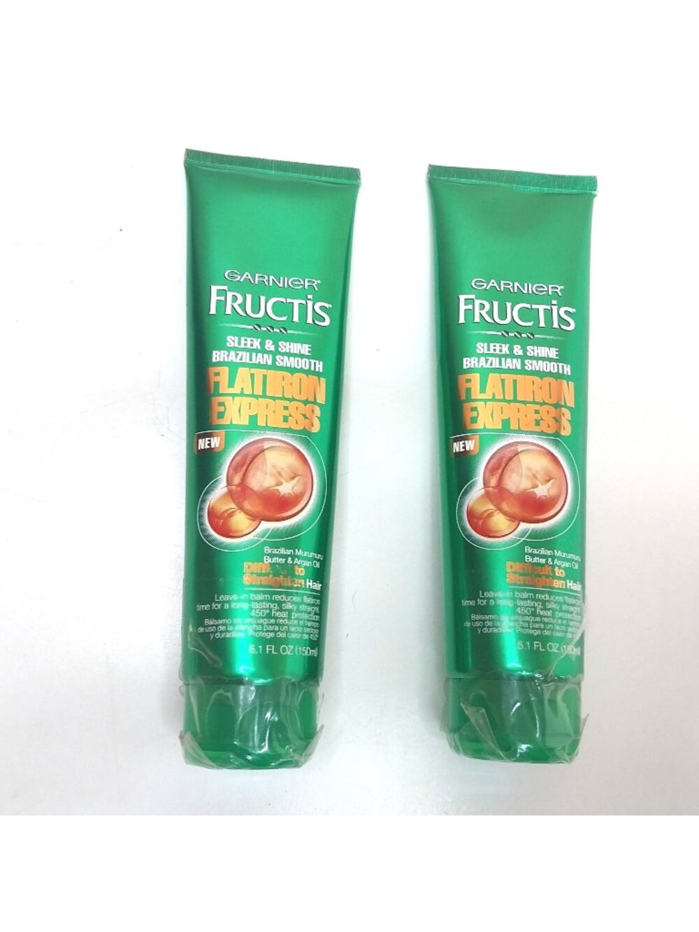 Garnier Fructis Sleek & Shine Brazilian Smooth Flatiron Express Leave-In 5.1oz